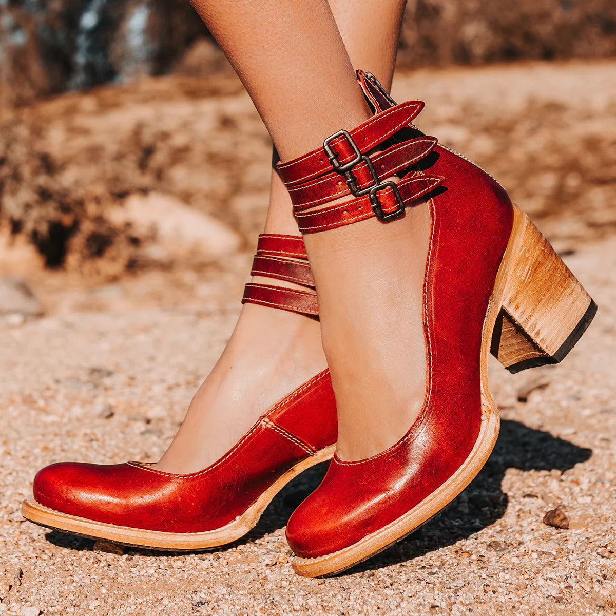Ginevra Ankle Strap Heels