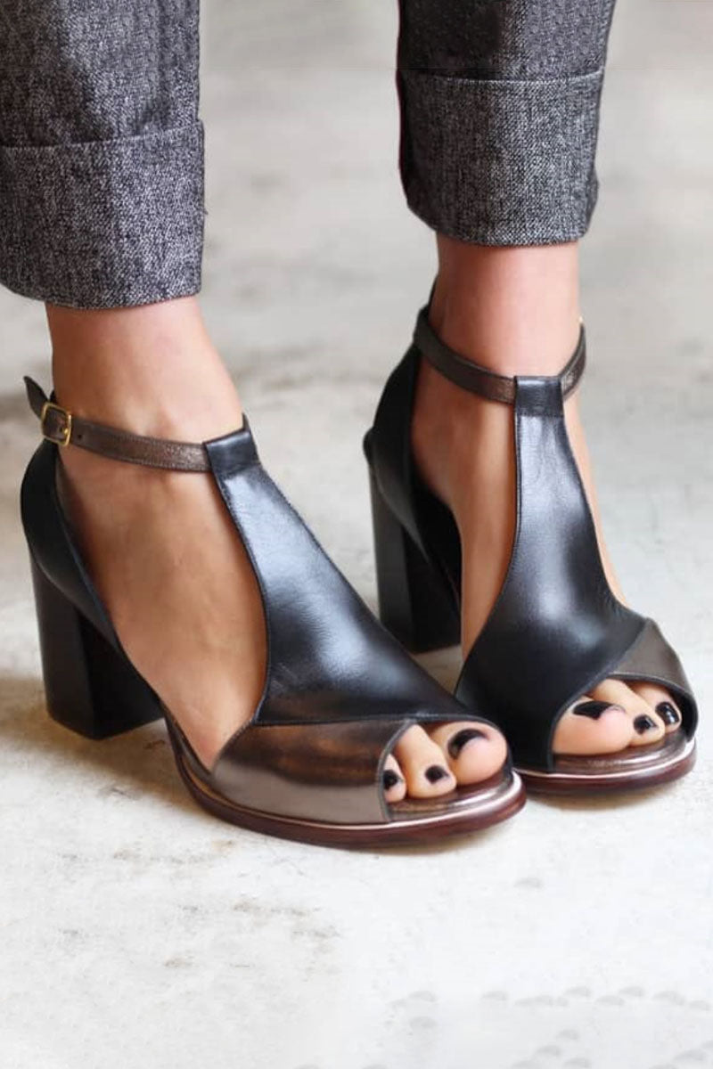 Nadaria Open-Toe Heels