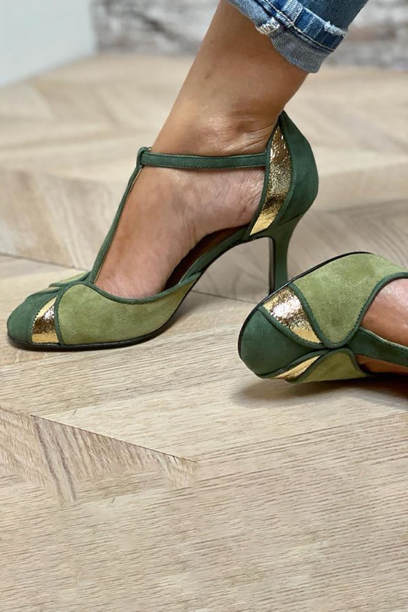 Taviana T-Strap Heels
